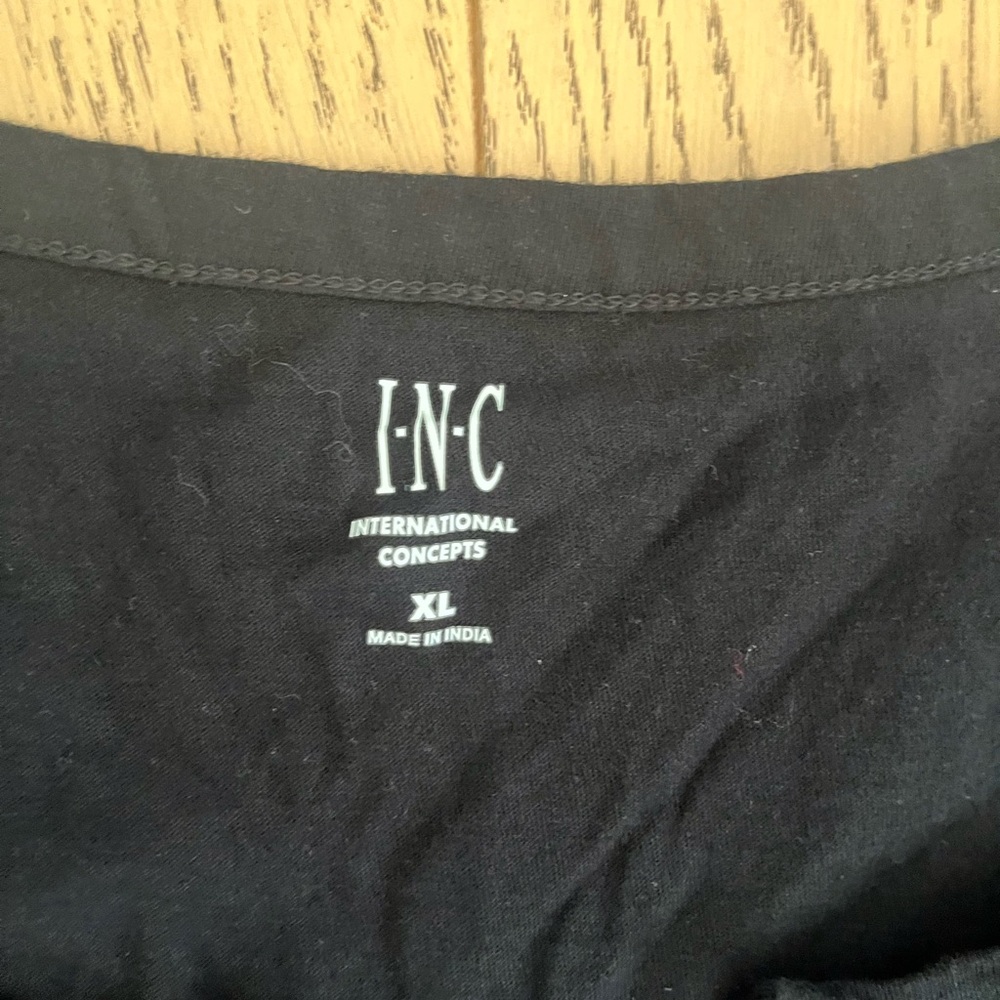 💥HP 💥 100% Cotton Woman’s XL t- shirt by INC - make offer - Picture 7 of 9